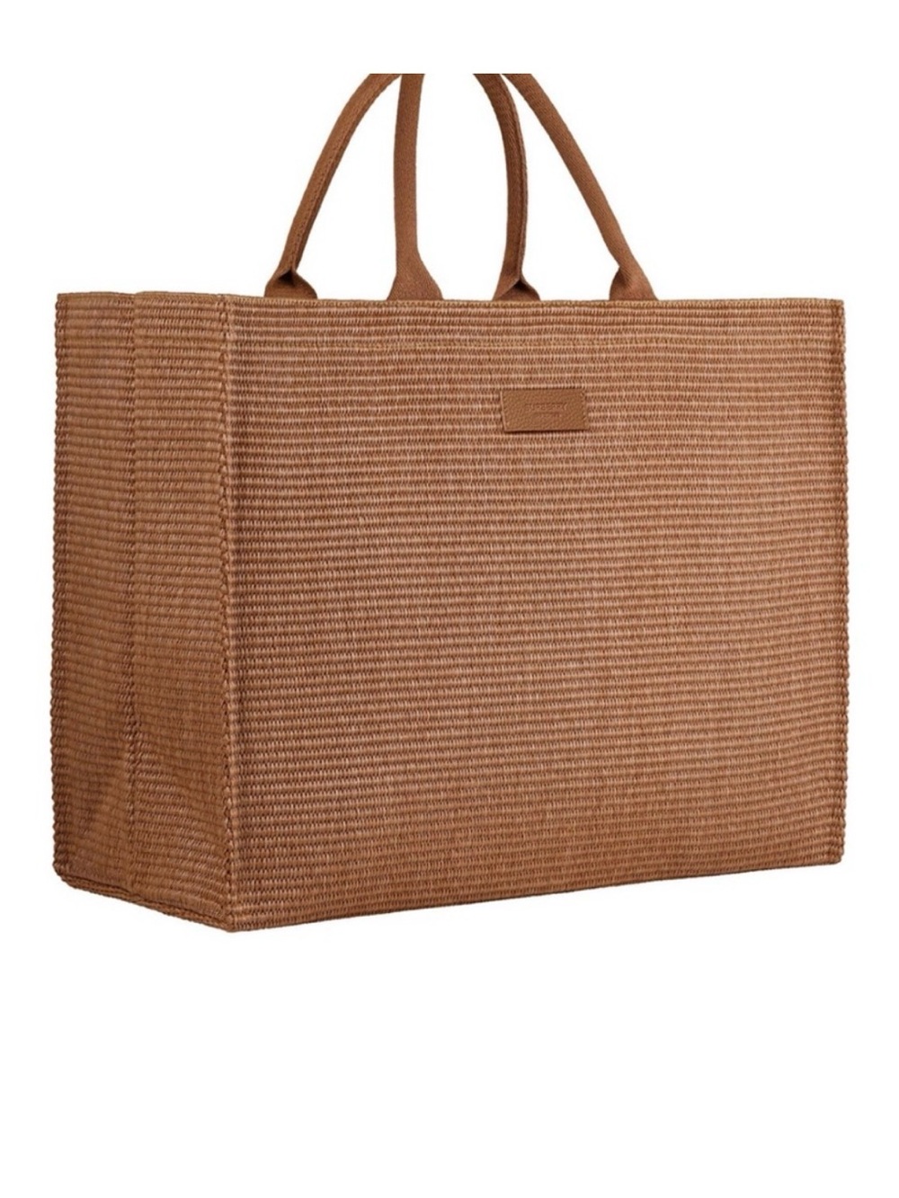 Burberry Brown Woven Tote Bag - Stylish Everyday Carry